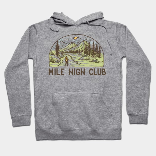 Mile High Club Hoodie by ForbiddenFigLeaf